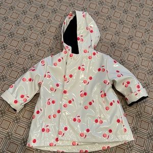 Excellent condition jacadi raincoat size 12m. Runs big